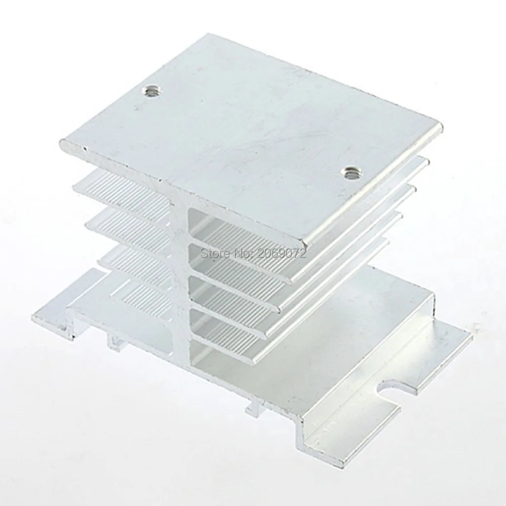 Новый радиатор для твердотельного реле SSR 80*50*50|heat sink voltage regulator|heat with fanheat cooling fan |
