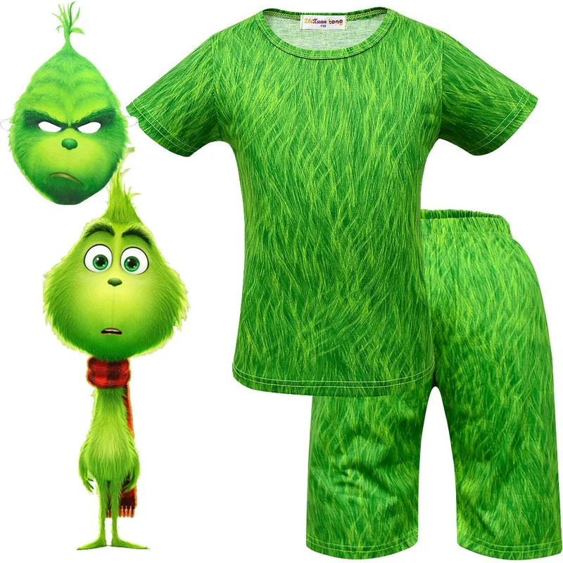 2019 г. Хит продаж игрушка GRINCH для косплея с полным лицом героями мультфильмов