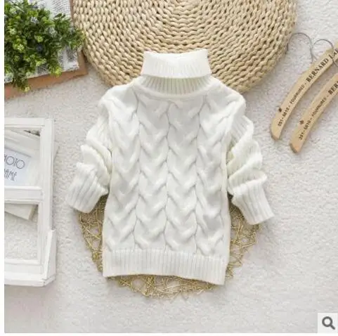2017 children sweater new autumn and winter 0-2 years old boys girls warm thickened high collar |