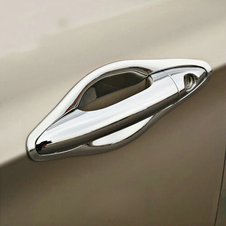 Для hyundai IX35 2009 2010 2011 2012 2013 новая хромированная крышка ручки двери автомобиля+ накладка на чашу