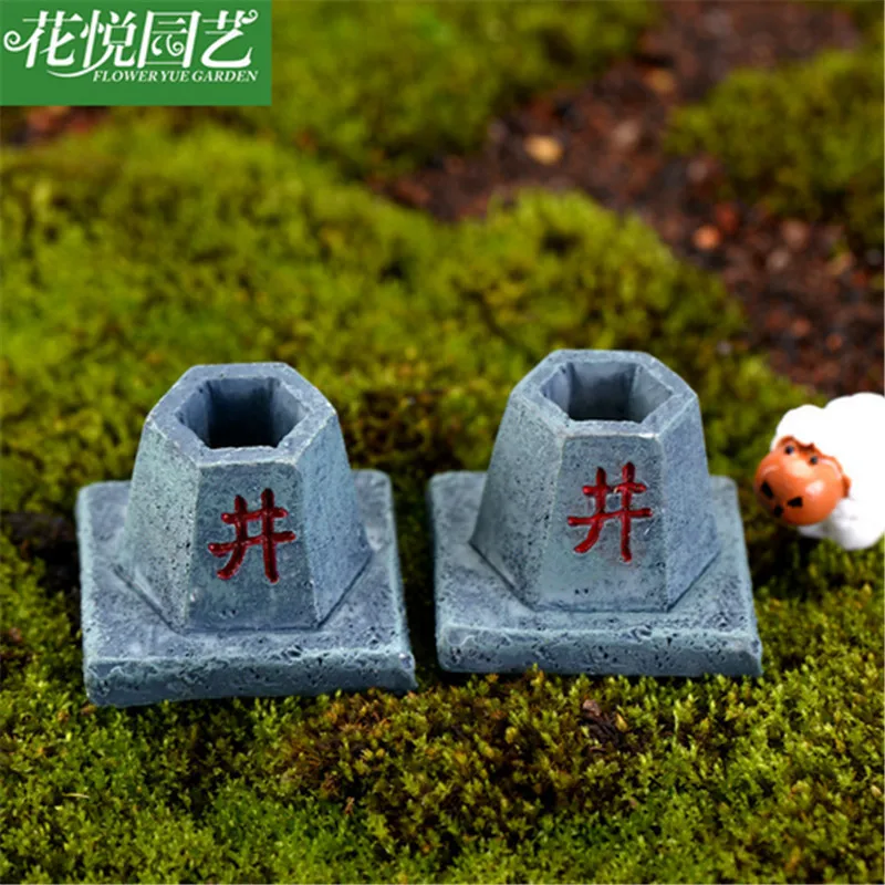 10 шт./лот 2016 Новых прибыть Micro пейзаж украшения стиль старая версия смола Furui