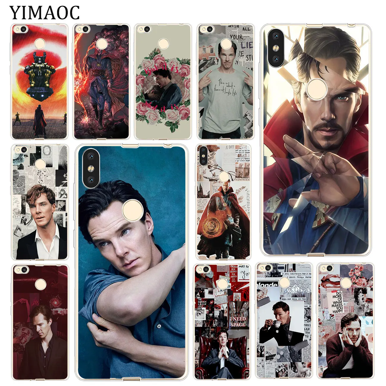 Мягкий чехол Doctor Strange Benedict Cumberbatch для Xiaomi MI Redmi 8A 7A 6A 5A 4X Note 8 7 6 Pro 5 Plus | Мобильные