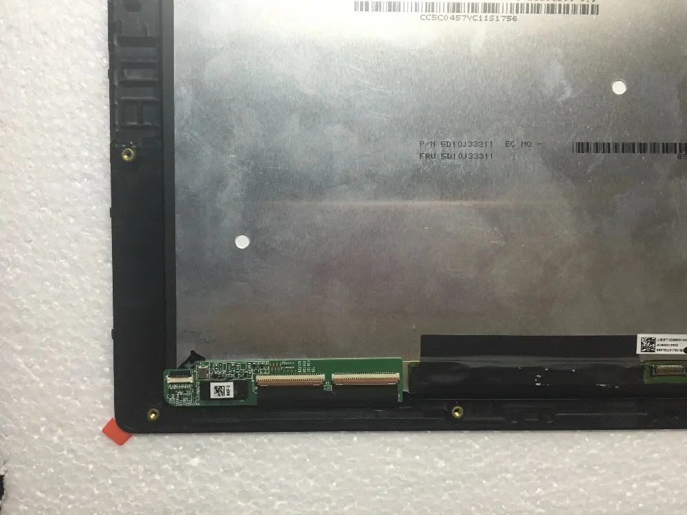ЖК-дисплей 12 дюймов для Lenovo Miix 700 80QL 700-12ISK сенсорный экран в сборе матрица 80QL0001US с
