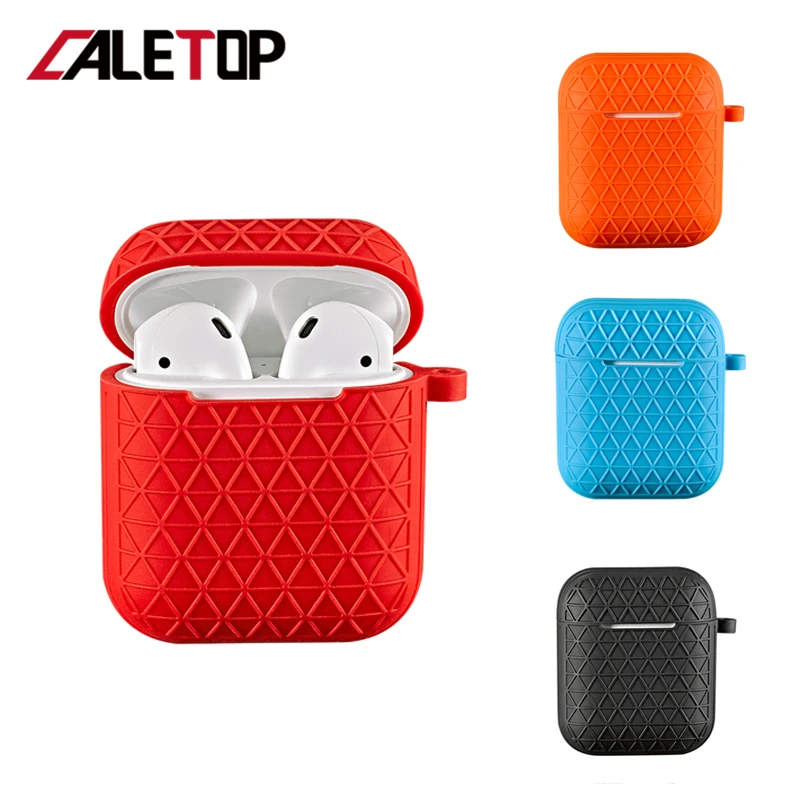 Мягкий силиконовый чехол CALETOP для Airpod наушников Airpods 2 аксессуары Air Pods новинка
