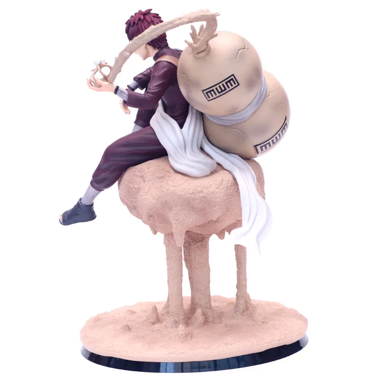 21 5 см Наруто повязка на голову Sabaku no Gaara фигурка куклы игрушки ПВХ Коллекция