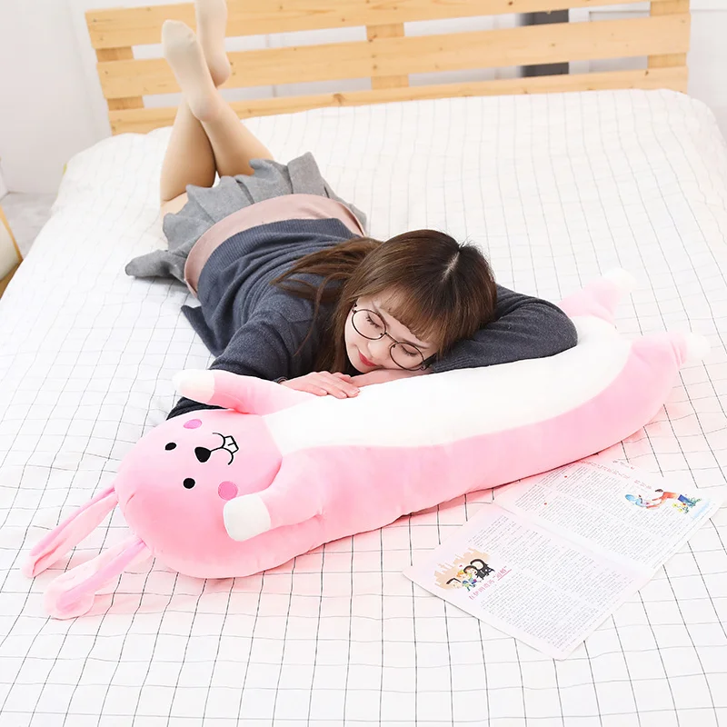 

2019new Soft Animal Cartoon Pillow Cushion Cute Fat Bear Chicken Pig Cow Rabbit Deer Plush Toy Stuffed Lovely Kids Birthyday Gif