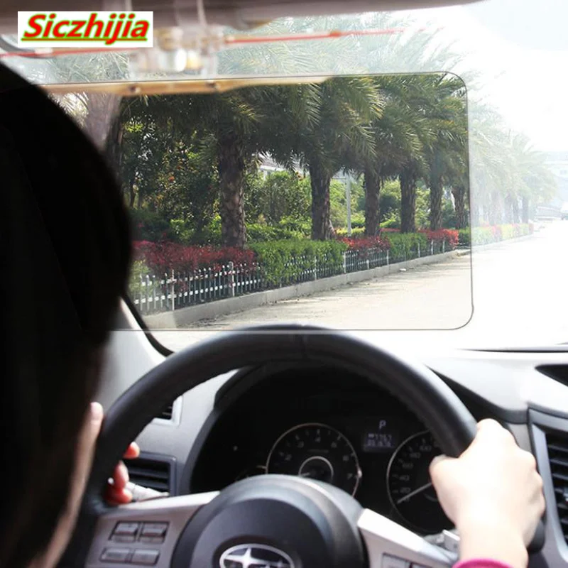 Автомобильный солнцезащитный козырек с защитой от УФ-лучей gla re 2 в 1 очки для Skoda