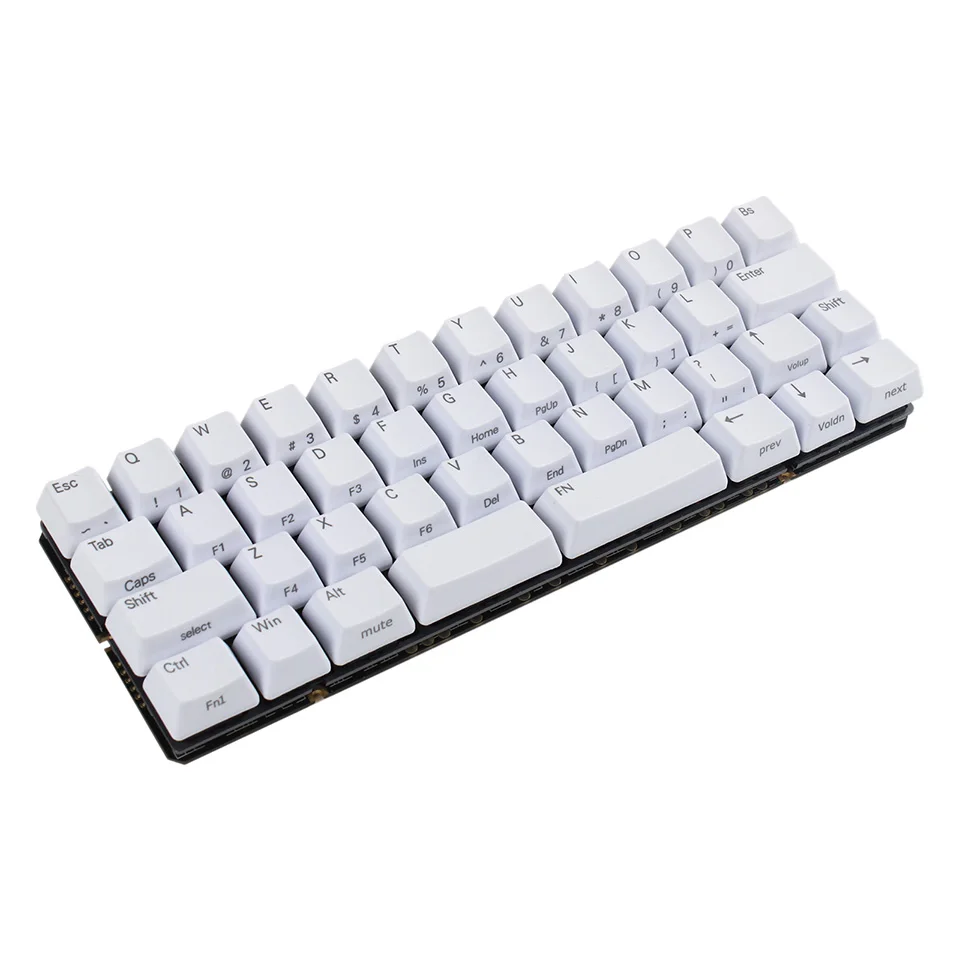 YMDK 40% Толстая клавиатура PBT OEM профиль Вишневый для AMJ40 YMD40 Mini Милая Механическая
