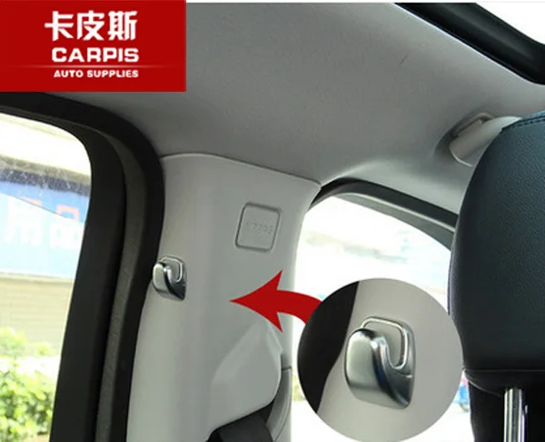 

Хромированная накладка на крючок в автомобиль, накладка на крючок, 3D наклейка для Land Rover Discovery Sport 2015 2016 2017 2018, аксессуары для стайлинга автомо...