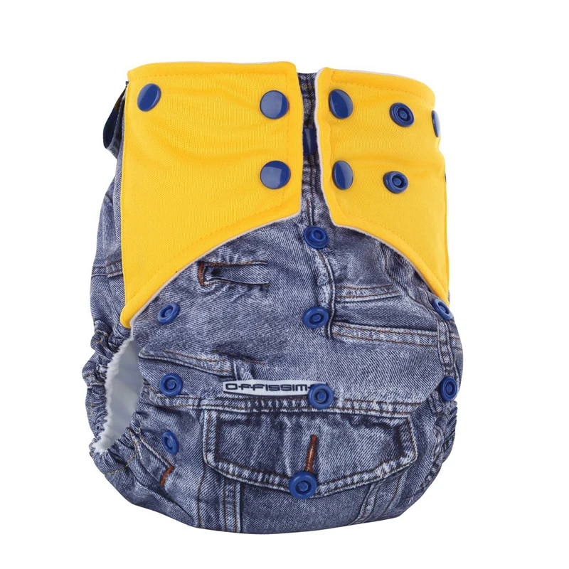 [Pororo] Новые AI2 многоразовые Gladbaby Детские вкладыши для подгузников Bamboo Couche Lavable Fralda