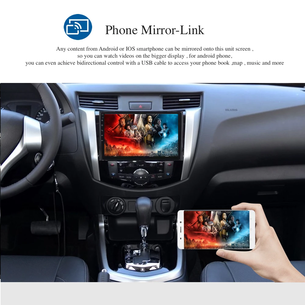 10 2 &quot1 Din автомобильное радио GPS Android для Nissan Navara стерео 2015 2016 2017 поддержка