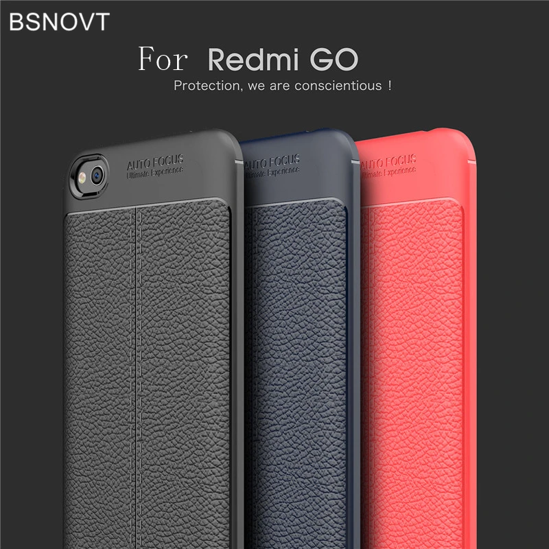 Чехол для Xiaomi Redmi GO мягкий силиконовый чехол бампер из искусственной кожи 5 0 дюйма