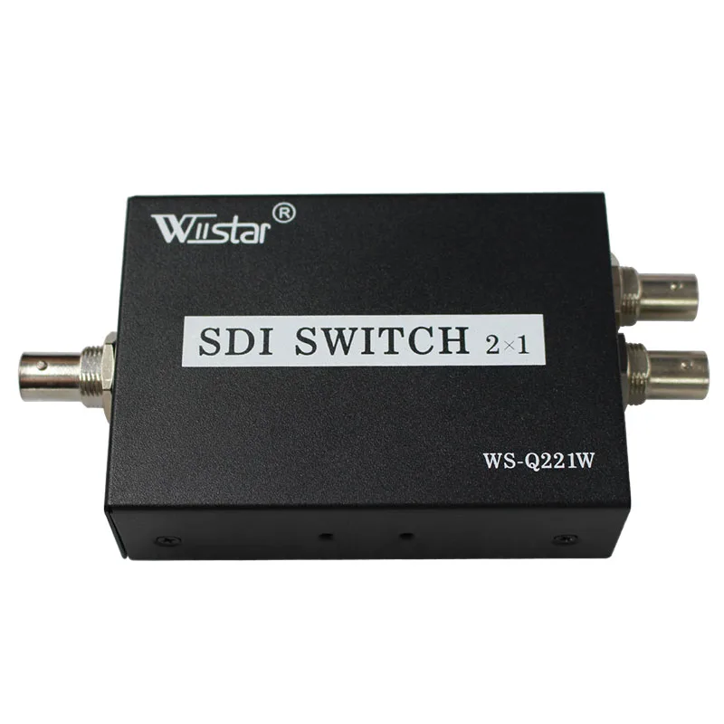 Wiistar SDI коммутатор 2x1 концентратор Интеллектуальный переключатель удлинитель 2 в 1