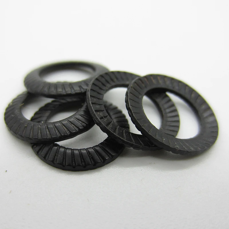 

100PCS M3 M4 M5 M6 M8 M10 M12 DIN9250 Washers 65Mn Lock washers with doule faced printing