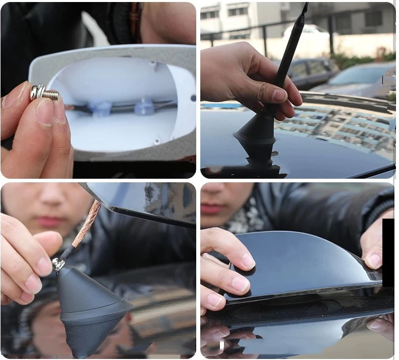 Автомобильные сигнальные антенны Акулий плавник аксессуары для Citroen C4 Aircross C1 C2 C3