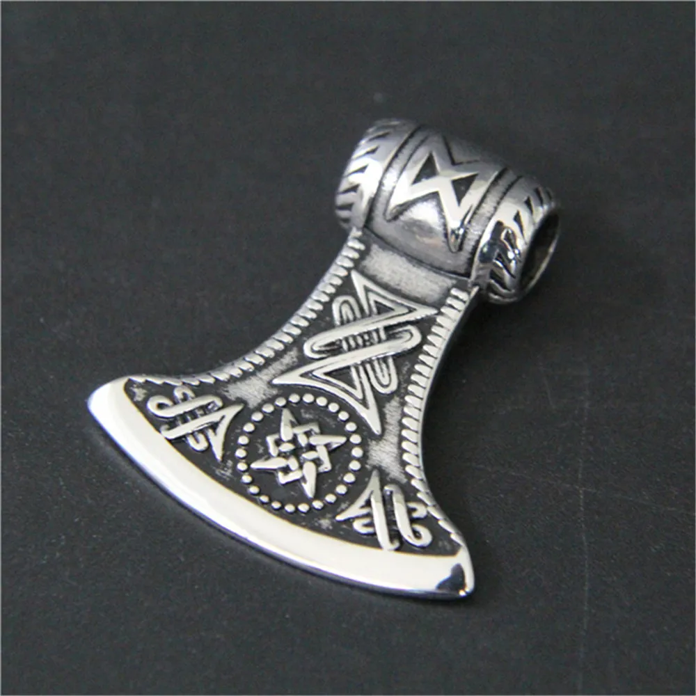 Новая подвеска с топором из нержавеющей стали 316L модная крутая Подвеска для