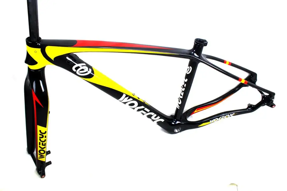 Карбоновая рама MTB 29er plus карбоновая передняя вилка горного велосипеда 29
