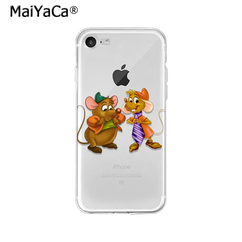 MaiYaCa Золушка Принцесса клиент высокое качество телефон чехол для Apple iPhone 8 7 6 6S Plus X