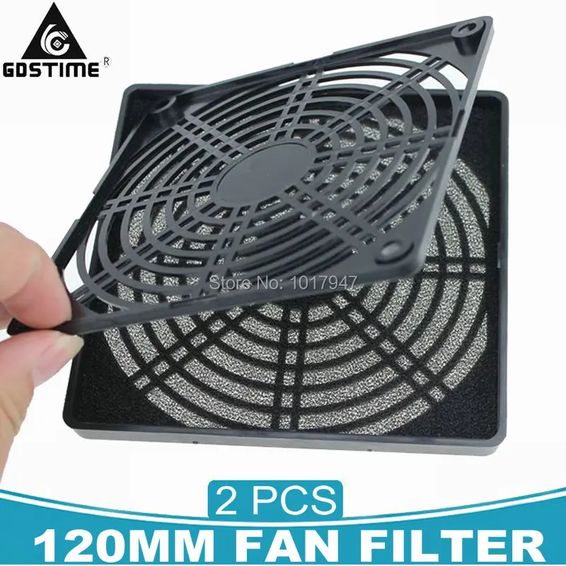 2 шт./партия пылезащитный чехол для вентилятора 120 мм 12 см|computer case fan|computer fan 12cmcomputer