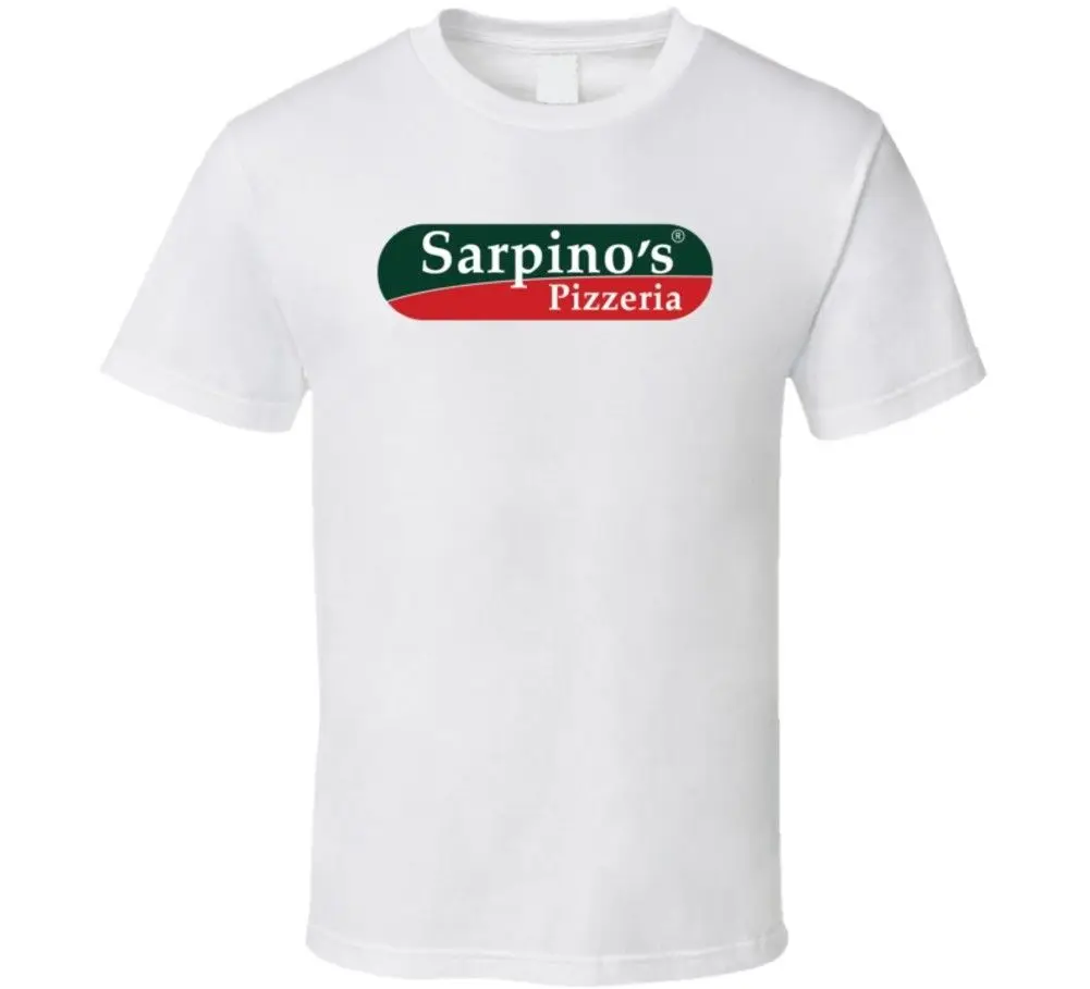 Sarpino's Piazza ресторанная футболка с логотипом Foodie Tour модная унисекс для
