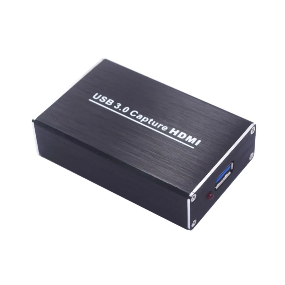 Коробка для видеозахвата Бесплатный накопитель USB 3,0 захват HDMI К USB ЗАХВАТ видеозахвата ключ HD телефон игры встречи для OBS POTPAYER