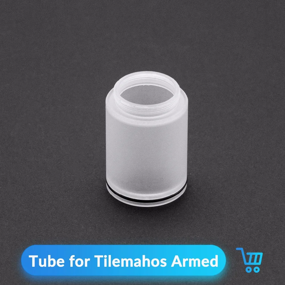 Запасная стеклянная трубка Volcanee для Tilemahos Armed RDTA Tank испаритель сменная Vape