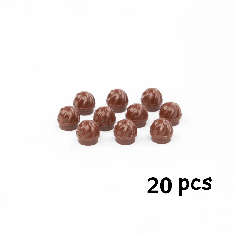 13-20pcs Город аксессуары строительные блоки Ужин еда вечерние мороженое заморозка присоска друзья фигура собрать Совместимые Кирпичи Игрушки C022 - Цвет: 13-20pcs