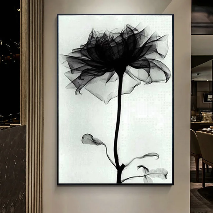 Алмазная живопись сделай сам 5d алмазная Вышивка крестиком mozaik прозрачные цветы