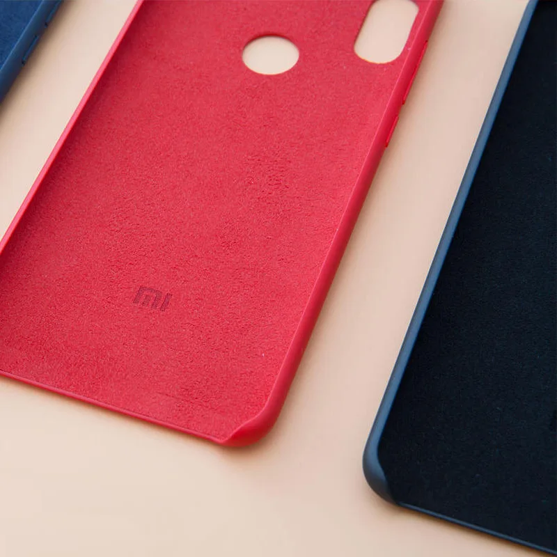 Официальный Xiaomi Redmi Note 5 Pro Жесткий Чехол | PC+ лак+ Микро волокно | жесткая снаружи мягкая внутри