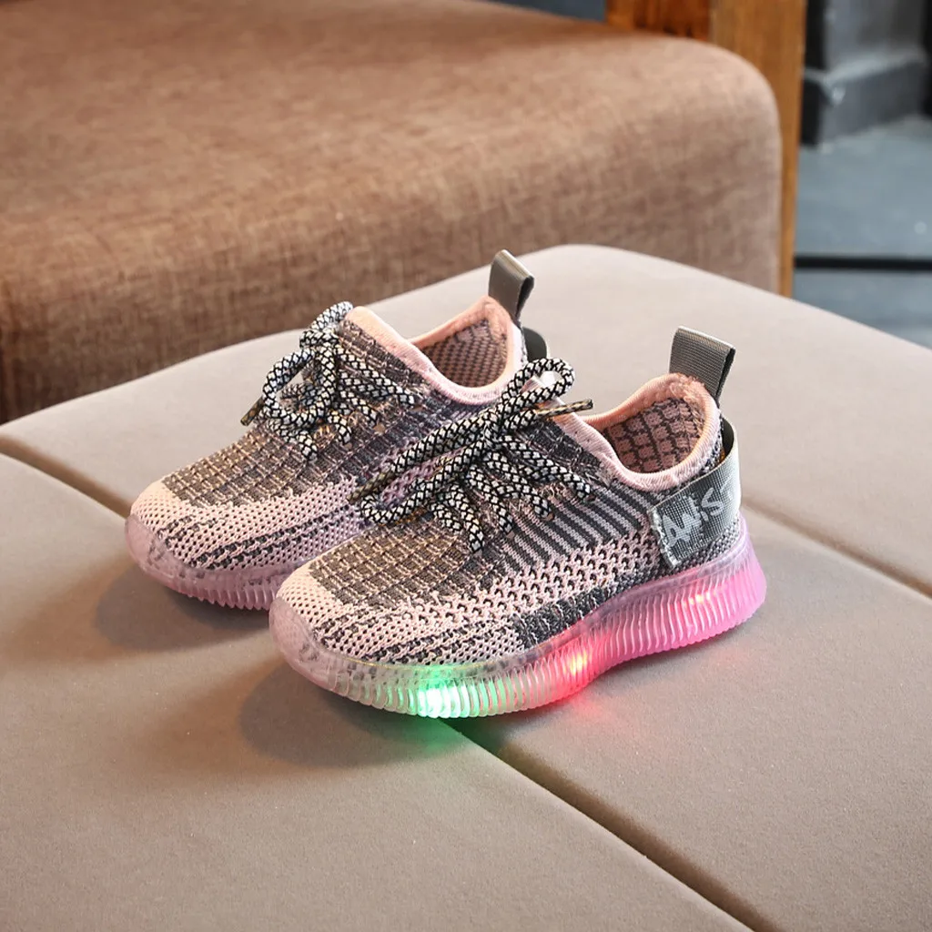 Обувь для девочек обувь мальчиков вязанные Нескользящие Черные Красные