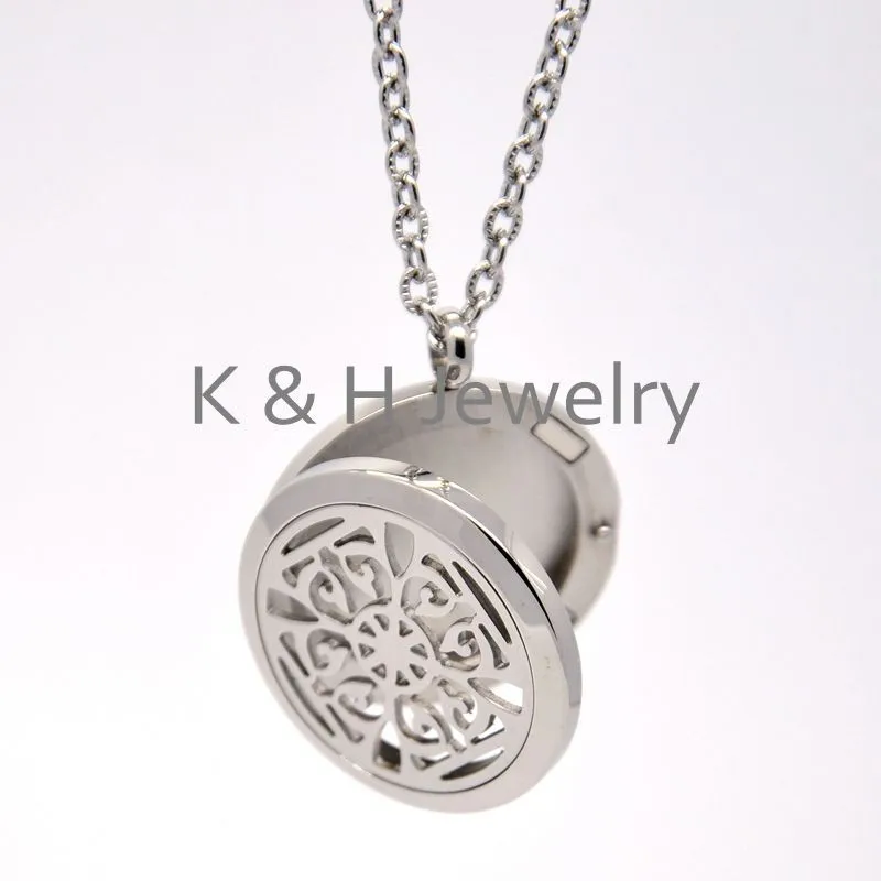 2016 Ювелирные Изделия Для Ароматерапии Полые Круглый Нержавеющей Стали Магнитные