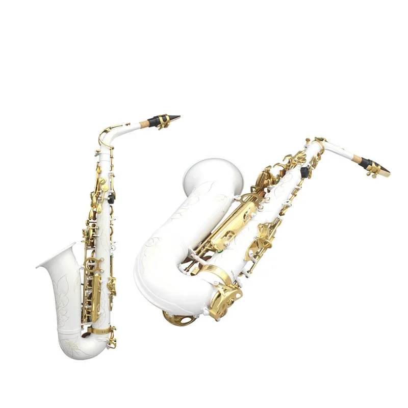 LADE высокое качество Saxphone alto WSS896 инструменты профессиональный E-flat sax bocchino bianco per sax tenore botao de dedo saxofone