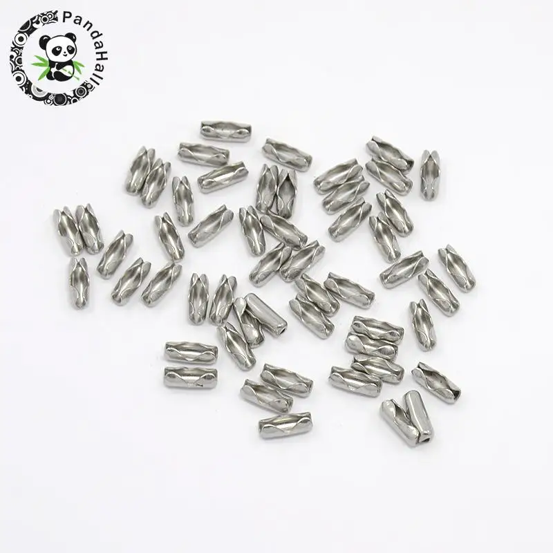 304 соединители шаровой цепи из нержавеющей стали Размер: около 3 5 мм в ширину 9