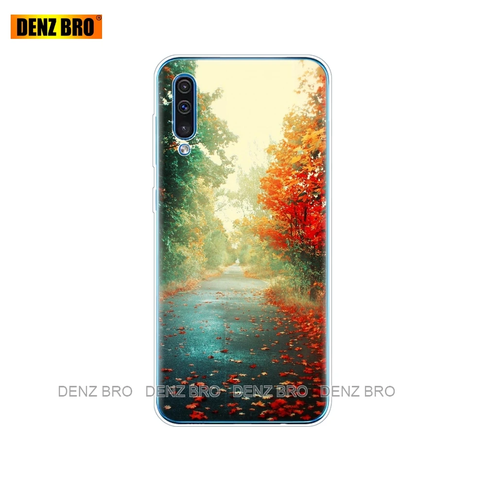 34692 Чехол-бампер для samsung Galaxy A50, силиконовая прозрачная задняя крышка, чехол для телефона samsung A50 A505 A505F SM-A505F, мягкий чехол 6,4 - Цвет: 34692