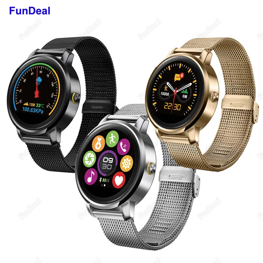 F1 Bluetooth Smart часы MTK2502 Поддержка сердечного ритма удалить HD Камера Siri голосовой
