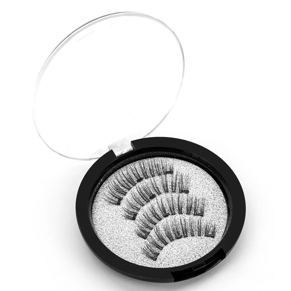 Genailish 3D/6D магнитные ресницы 3 ручной работы накладные Ресницы cilios удобные