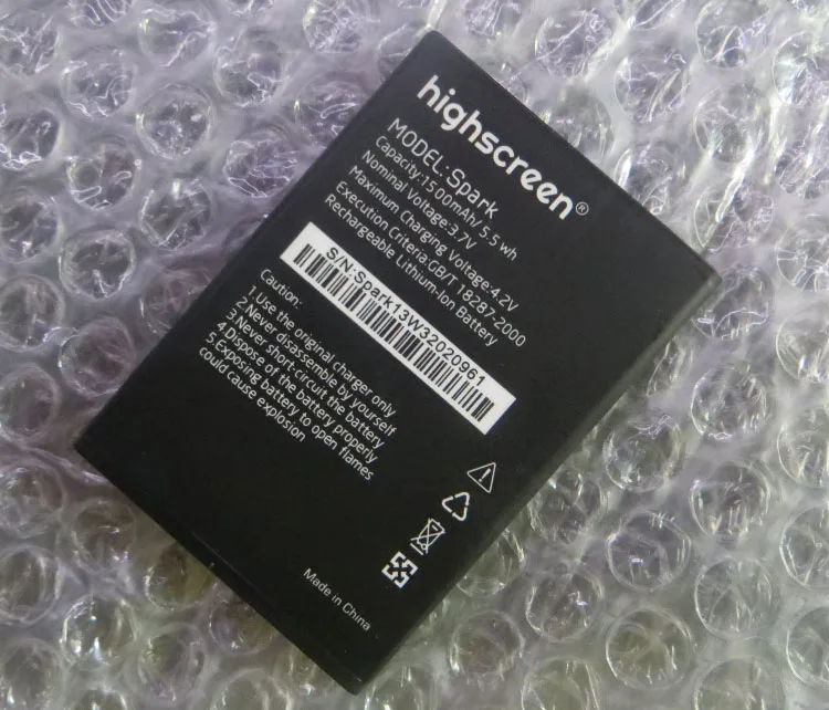 

MATCHEASY Highscreen Spark Battery 1500mAh