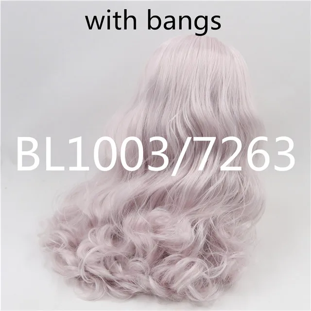 Blyth кукла ледяной RBL головы и купол парик волосы для DIY пользовательские куклы - Цвет: c