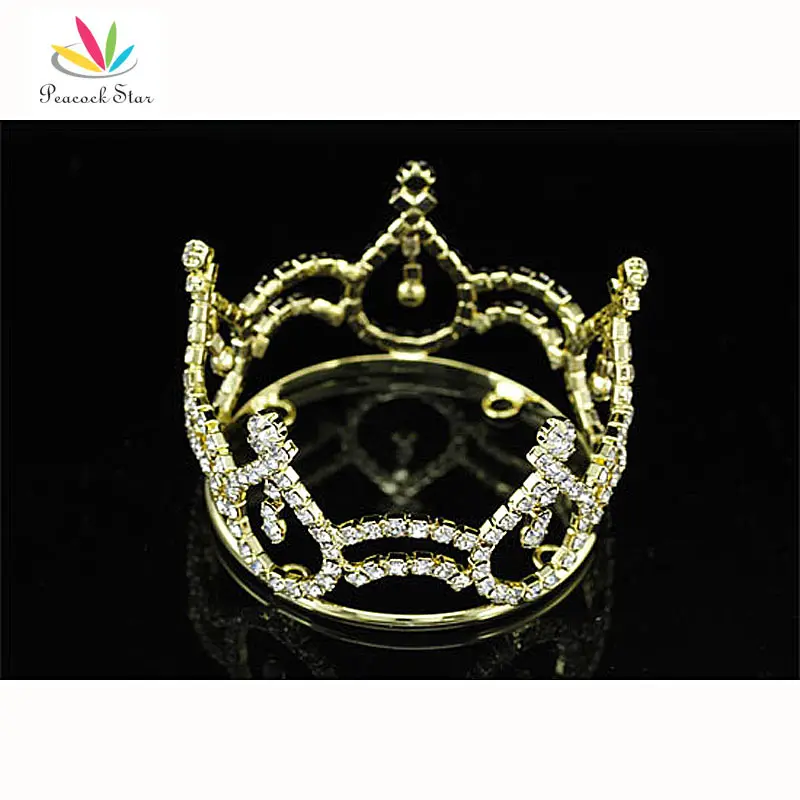 Павлин звезда Новорожденный ребенок кристалл золотой цвет металл Полный Круглый