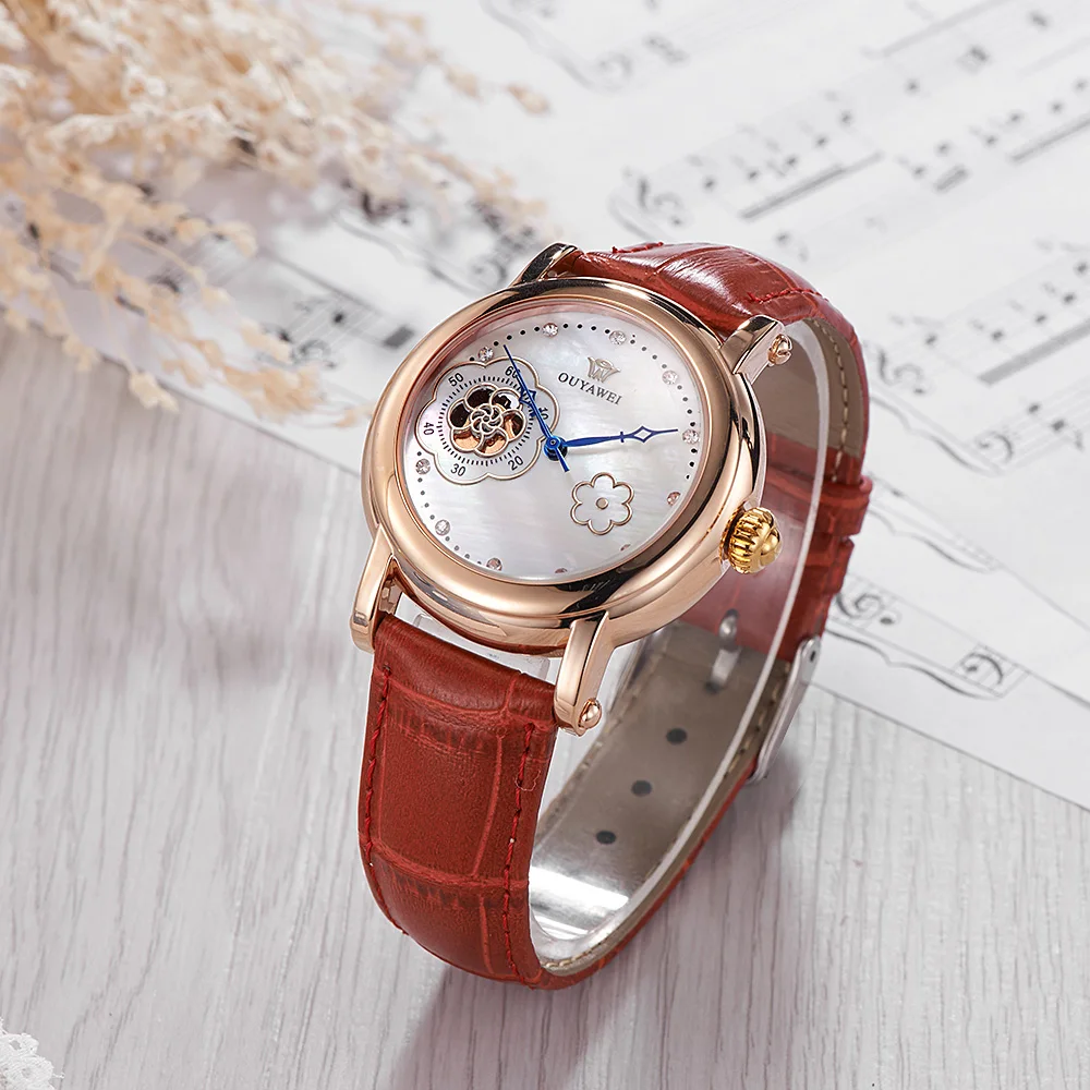 Новинка 2017 роскошные брендовые Модные женские автоматические механические