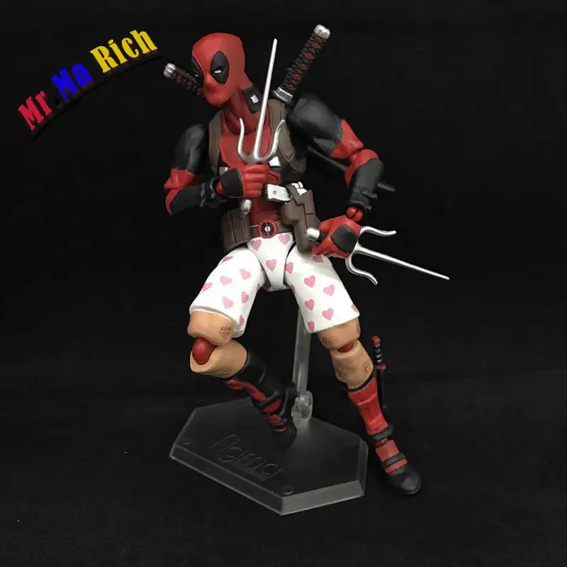 Дэдпул Figma Ex 42 Dx фигурка Дэдпула из ПВХ кукла кукла|model toy|pvc action figuredeadpool figure |