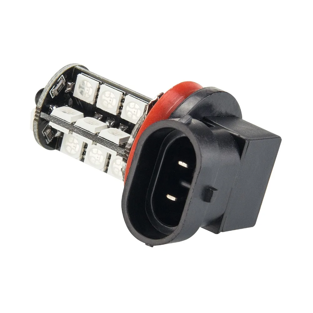 YIJINSHENG 2 шт. 27SMD 12 В RGB 5050 H11/H8 HB3 HB4 9006 9005 H4 H7 светодиодные Сменные противотуманные