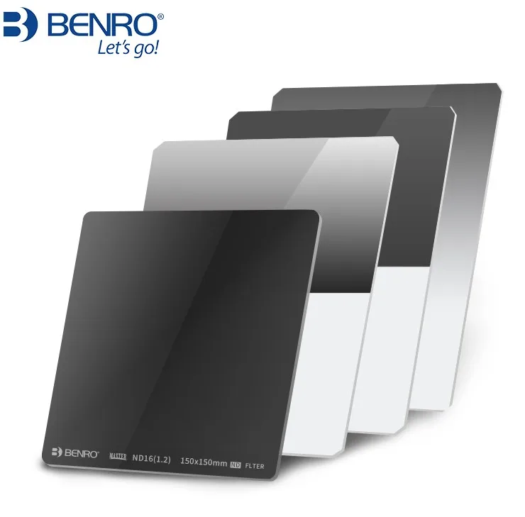 Квадратный фильтр 75 100 150 170 мм benro GND 0 9 1 2 8 квадратное зеркало мягкое и твердое с