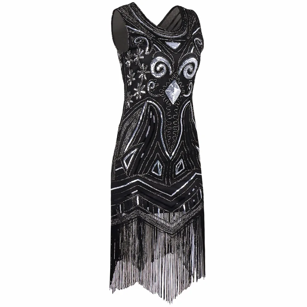 Женское винтажное платье-хлопушка в стиле 1920-х годов