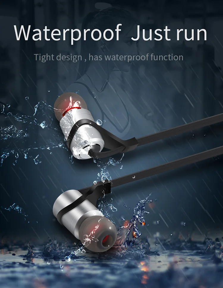 Гарнитура для телефона Bluetooth беспроводные наушники D9S спортивные вкладыши стерео