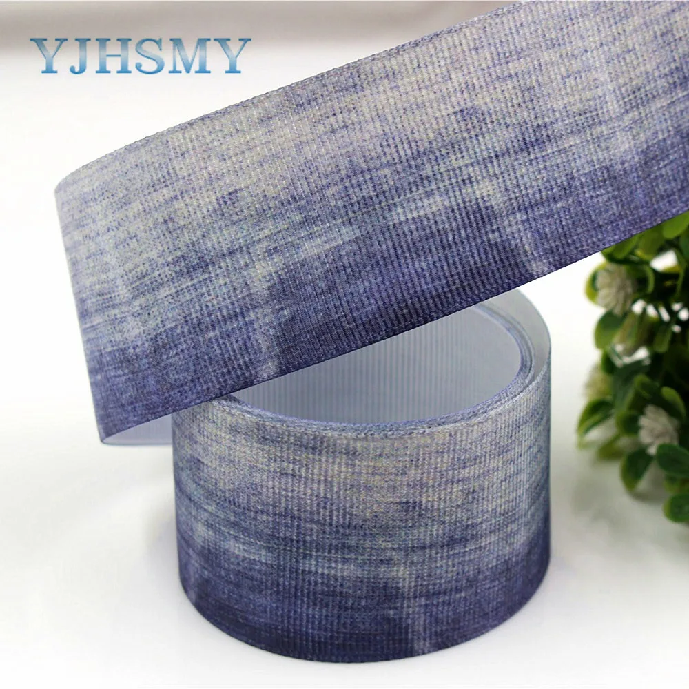 YJHSMY C-171005-579 38 мм 5 ярдов Геометрическая Термотрансферная печатная корсажная лента