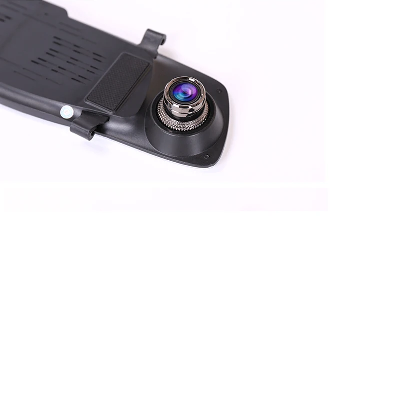 Двойной объектив камеры автомобиля автомобили dvr зеркало заднего вида авто