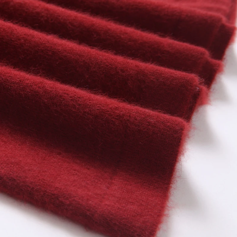 Женское офисное платье осенне-зимний длинный вязаный свитер с треугольным