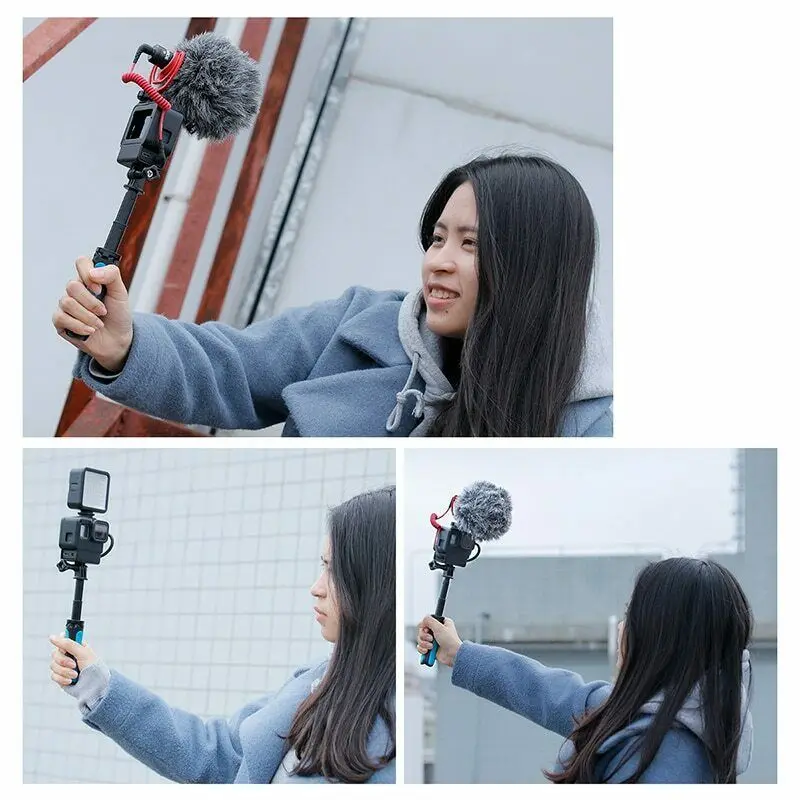 Защитный Корпус чехол Shell Vlogging рамка аксессуары для GoPro iPhone 7 6 Plus 5 Прямая доставка