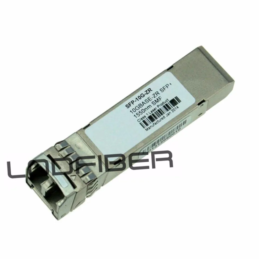 Cisco SFP-10G-ZR совместимый 10GBASE-ZR/ZW и OTU2e SFP + 1550 нм 80 км DOM трансивер